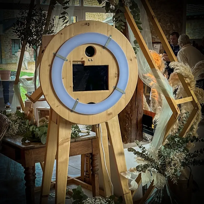 Location de borne à selfie (photomaton) pour mariage dans les Ardennes